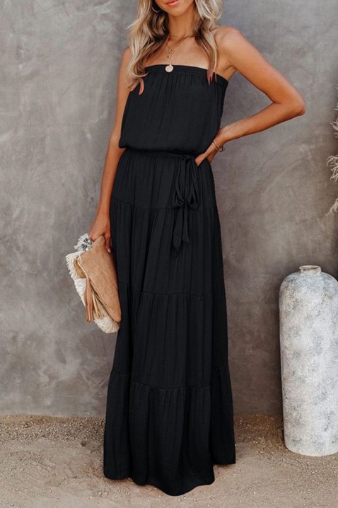 Фустан REMERIA, Боја: црна, IVET.MK - Твојата онлајн продавница
