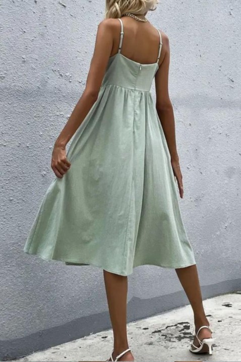 Фустан SIRINDA MINT, Боја: нане, IVET.MK - Твојата онлајн продавница