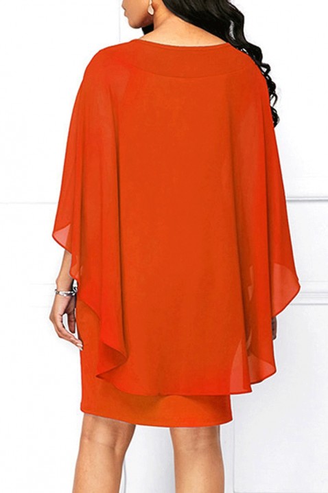 Фустан BARFELDA RED, Боја: црвена, IVET.MK - Твојата онлајн продавница