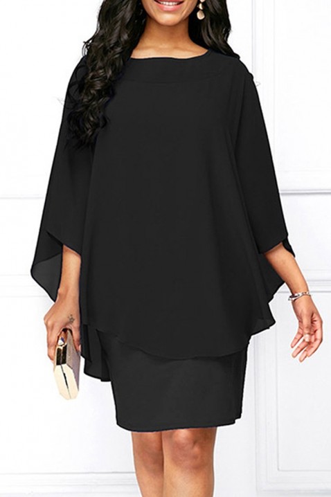 Фустан BARFELDA BLACK, Боја: црна, IVET.MK - Твојата онлајн продавница