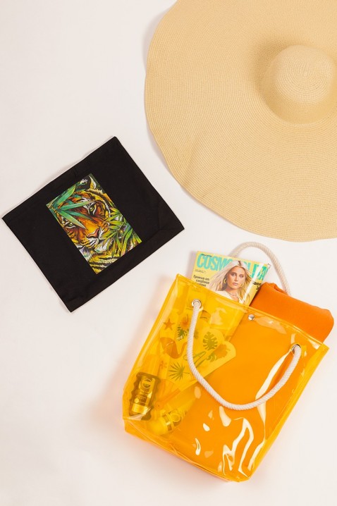 Чанта за плажа RAMALIA ORANGE, Боја: портокалова, IVET.MK - Твојата онлајн продавница