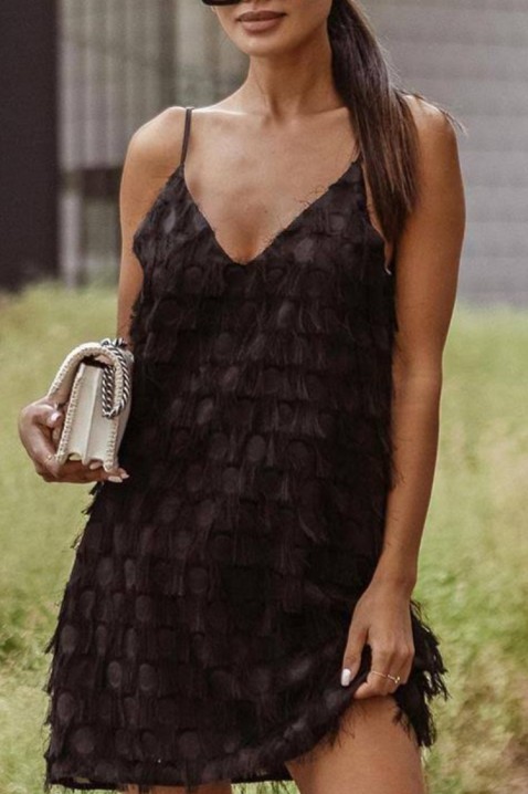 Фустан RINOLIA BLACK, Боја: црна, IVET.MK - Твојата онлајн продавница