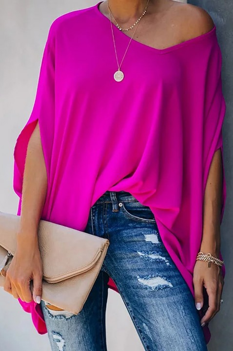 Женска блуза ABIMELA FUCHSIA, Боја: циклама, IVET.MK - Твојата онлајн продавница