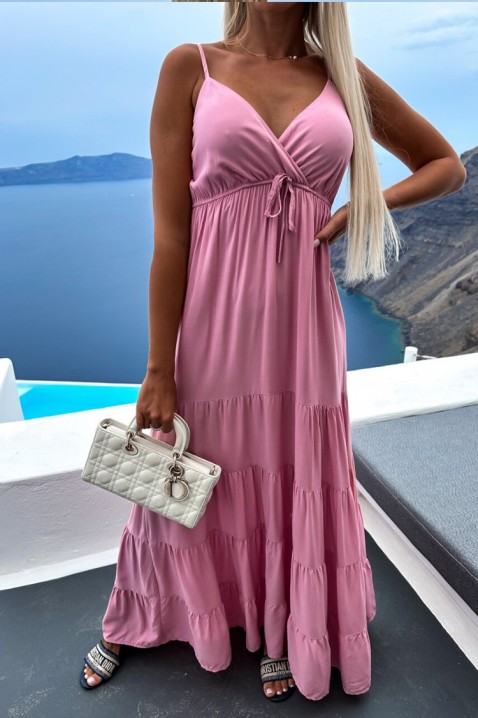 Фустан BANJELA PINK, Боја: розова, IVET.MK - Твојата онлајн продавница