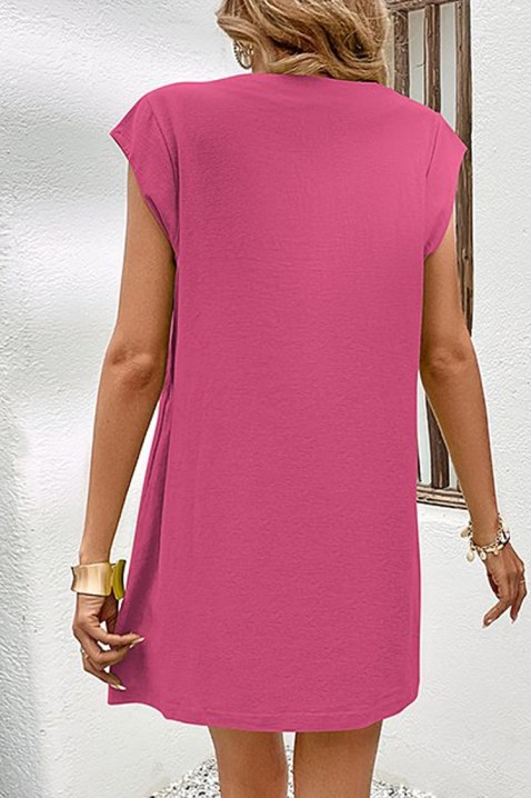 Фустан BORATEA PINK, Боја: розова, IVET.MK - Твојата онлајн продавница