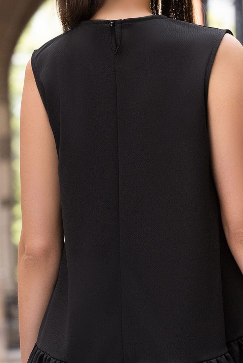 Фустан ROLNELIA BLACK, Боја: црна, IVET.MK - Твојата онлајн продавница