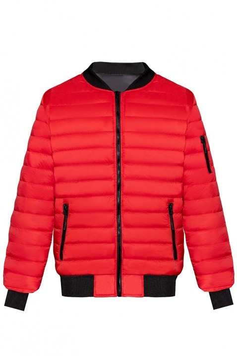Машка јакна NORIS RED, Боја: црвена, IVET.MK - Твојата онлајн продавница