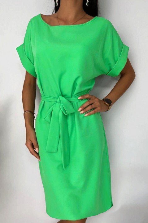 Фустан TAROLMA GREEN, Боја: зелена, IVET.MK - Твојата онлајн продавница