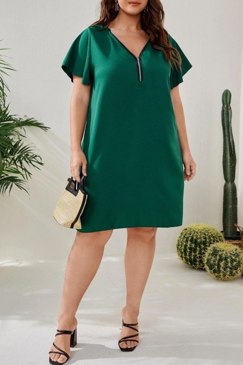 Фустан VAMILIA, Боја: зелена, IVET.MK - Твојата онлајн продавница