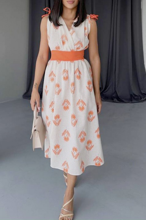 Фустан MAJERIA ORANGE, Боја: портокалова, IVET.MK - Твојата онлајн продавница