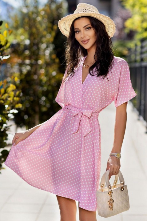 Фустан SOLMIA PINK, Боја: розова, IVET.MK - Твојата онлајн продавница