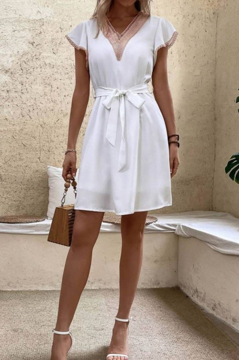Фустан TAFILIA, Боја: бела, IVET.MK - Твојата онлајн продавница