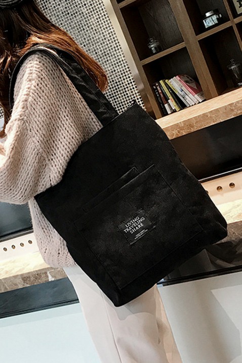 Женска чанта RASONA BLACK, Боја: црна, IVET.MK - Твојата онлајн продавница