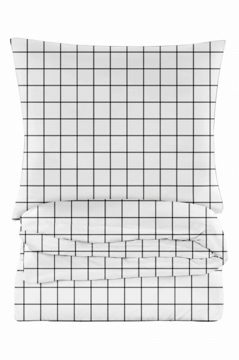 Дупла постелнина MAJORDA 155 x 200 cm памучен сатен, Боја: бела, IVET.MK - Твојата онлајн продавница
