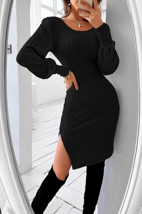Фустан DERILZA, Боја: црна, IVET.MK - Твојата онлајн продавница
