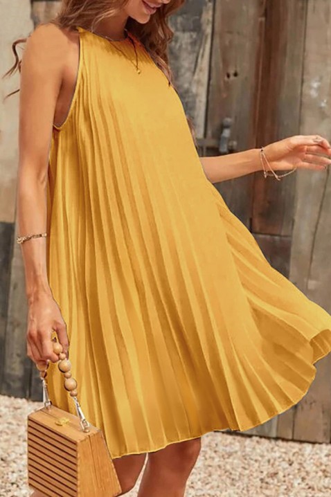 Фустан RAMORERA YELLOW, Боја: жолта, IVET.MK - Твојата онлајн продавница