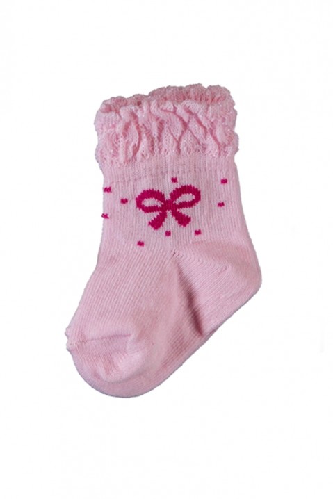 Комплект од 3 пара бебешки чорапи SARANSI, Боја: повеќебојна, IVET.MK - Твојата онлајн продавница