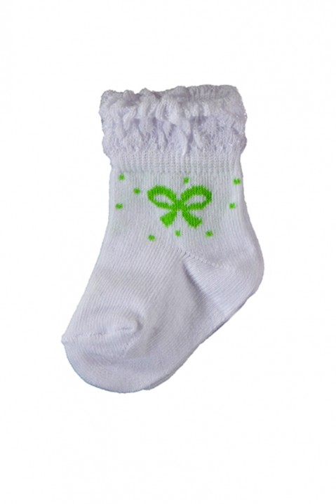Комплект од 3 пара бебешки чорапи SARANSI, Боја: повеќебојна, IVET.MK - Твојата онлајн продавница