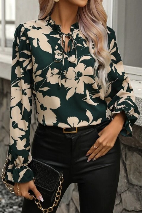 Женска блуза MARLIA, Боја: темнозелена, IVET.MK - Твојата онлајн продавница