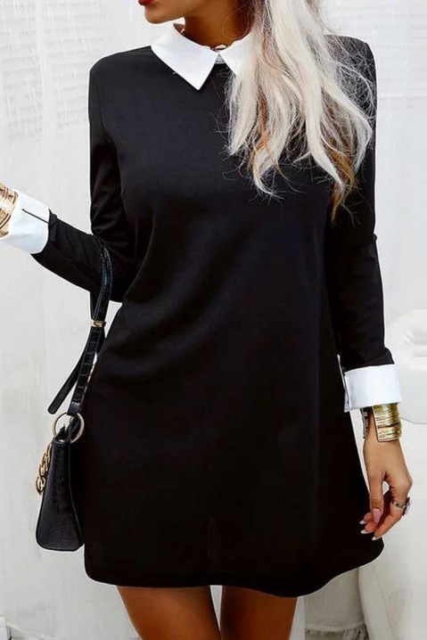 Фустан MARIENTA BLACK, Боја: црна, IVET.MK - Твојата онлајн продавница