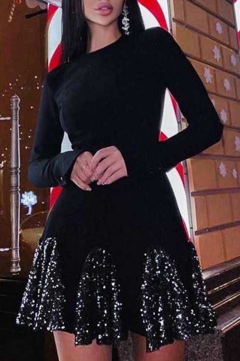 Фустан DEFENDA, Боја: црна, IVET.MK - Твојата онлајн продавница