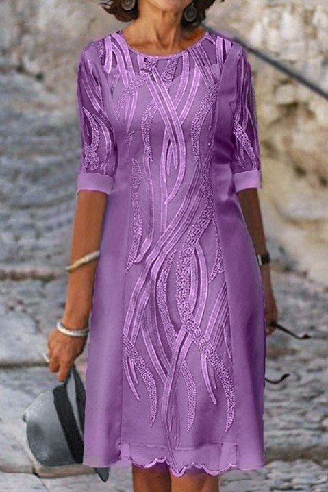 Фустан BALESA PURPLE, Боја: лила, IVET.MK - Твојата онлајн продавница