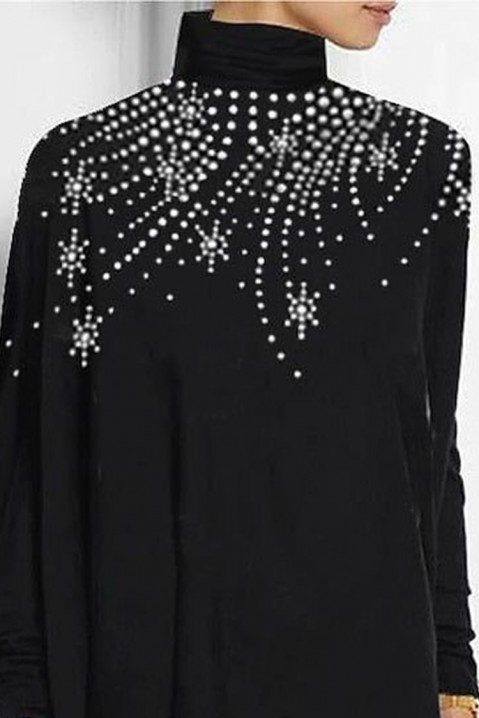 Женска блуза GIMSOLA, Боја: црна, IVET.MK - Твојата онлајн продавница