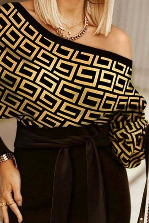 Фустан BELHIMGA, Боја: црна, IVET.MK - Твојата онлајн продавница