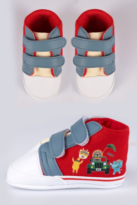 Детски обувки NIMIRY RED, Боја: повеќебојна, IVET.MK - Твојата онлајн продавница