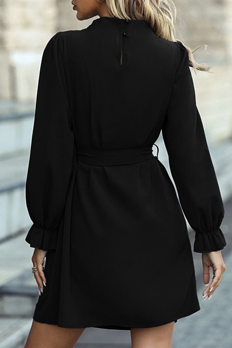Фустан MIRELHA, Боја: црна, IVET.MK - Твојата онлајн продавница