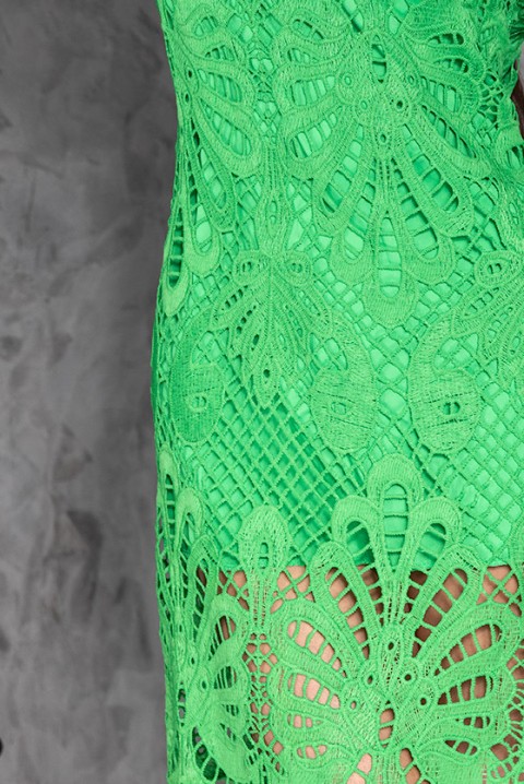 Фустан LERTIRDA GREEN, Боја: зелена, IVET.MK - Твојата онлајн продавница