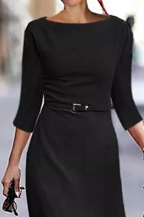 Фустан VOLONSA, Боја: црна, IVET.MK - Твојата онлајн продавница