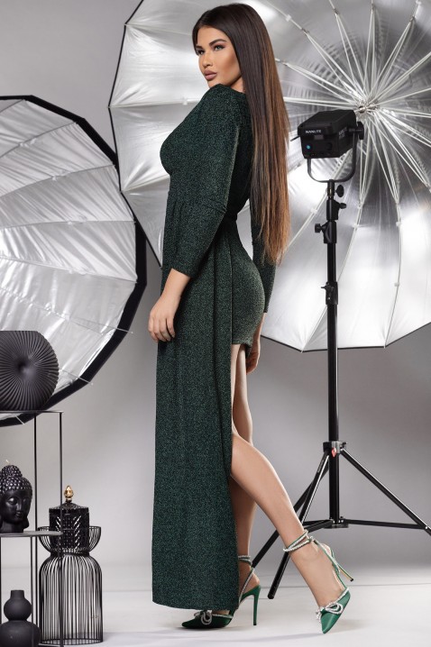 Фустан DREMSINA GREEN, Боја: зелена, IVET.MK - Твојата онлајн продавница