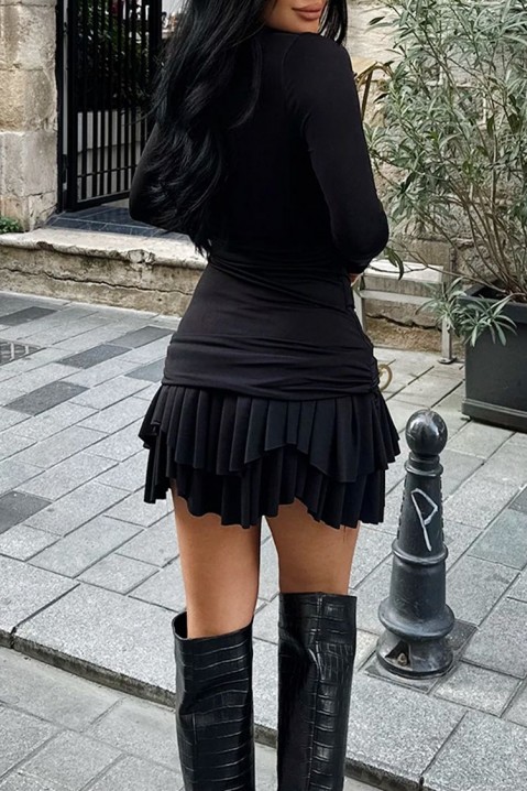 Фустан MAHINZA, Боја: црна, IVET.MK - Твојата онлајн продавница