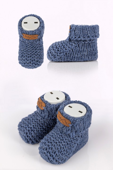 Бебешки чорапи BLURI BLUE, Боја: сина, IVET.MK - Твојата онлајн продавница