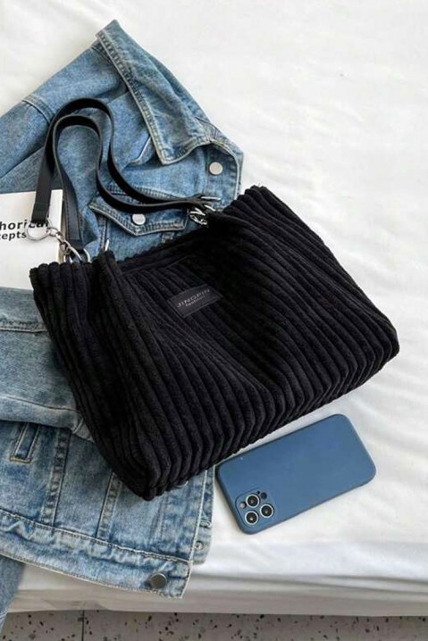 Женска чанта SOMELARA BLACK, Боја: црна, IVET.MK - Твојата онлајн продавница