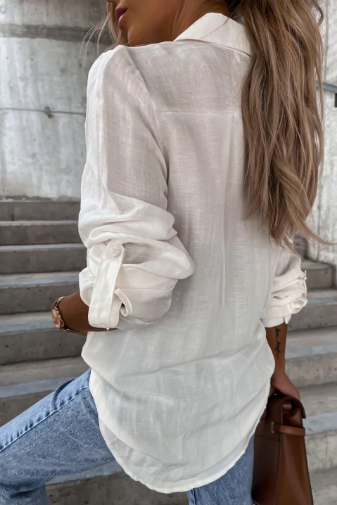 Женска кошула FANORA WHITE, Боја: бела, IVET.MK - Твојата онлајн продавница