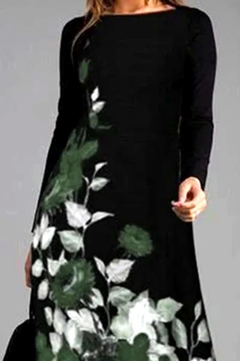 Фустан SEMARDA GREEN, Боја: црна, IVET.MK - Твојата онлајн продавница