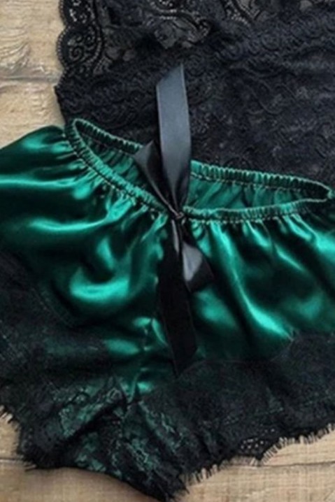 Пижами RENDILSA, Боја: зелена со црна, IVET.MK - Твојата онлајн продавница