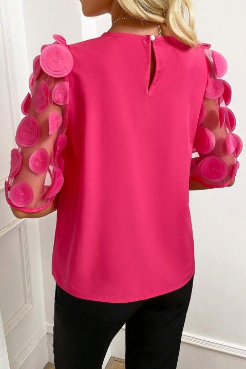 Женска блуза LOSELINA FUCHSIA, Боја: фуксија, IVET.MK - Твојата онлајн продавница