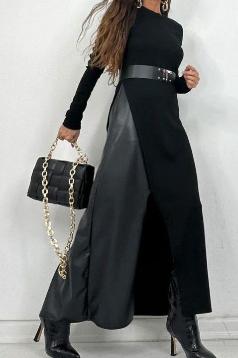 Фустан GRANDELSA, Боја: црна, IVET.MK - Твојата онлајн продавница
