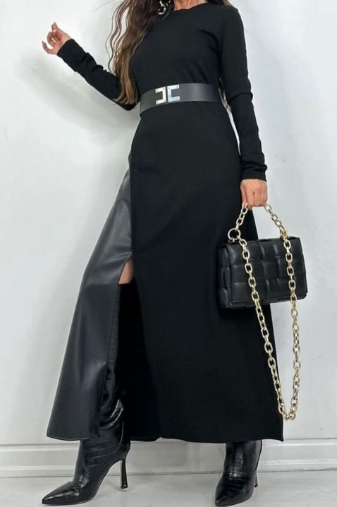 Фустан GRANDELSA, Боја: црна, IVET.MK - Твојата онлајн продавница