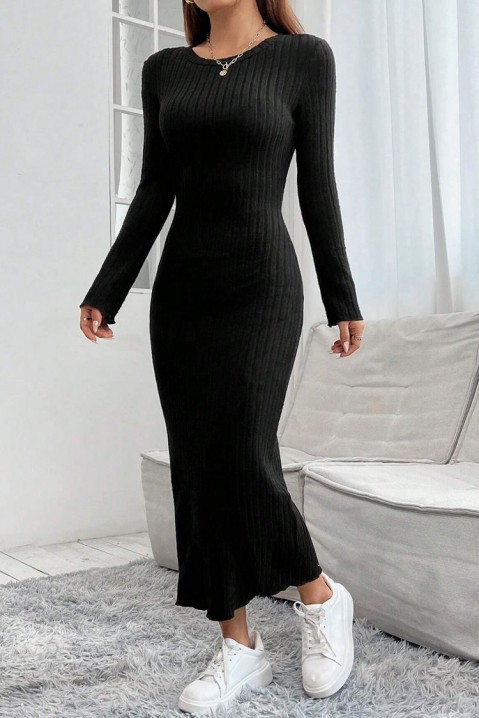 Фустан TOSITA, Боја: црна, IVET.MK - Твојата онлајн продавница