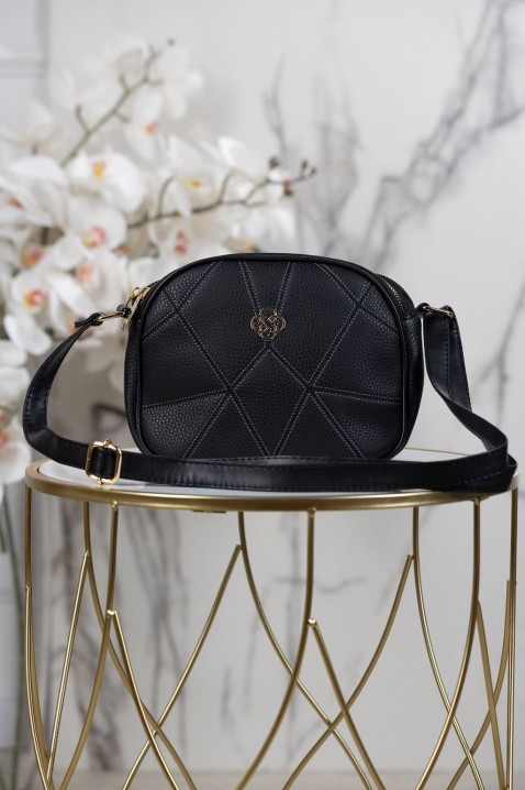 Женска чанта KROELSA BLACK, Боја: црна, IVET.MK - Твојата онлајн продавница