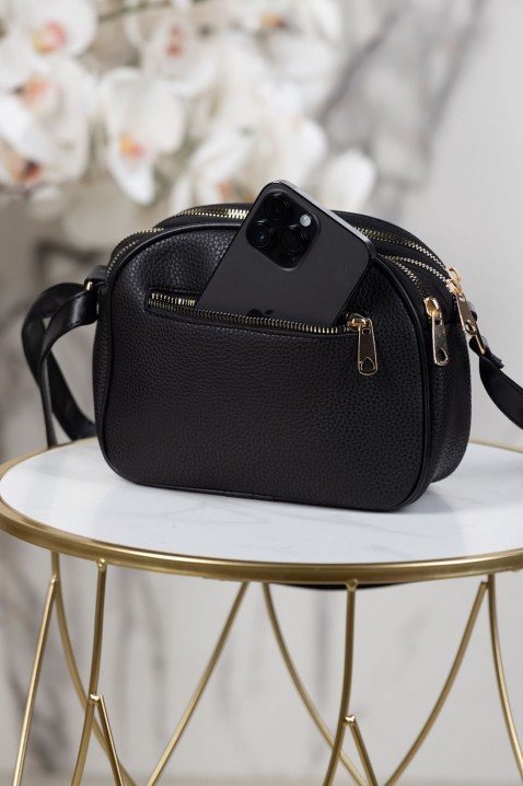 Женска чанта KROELSA BLACK, Боја: црна, IVET.MK - Твојата онлајн продавница