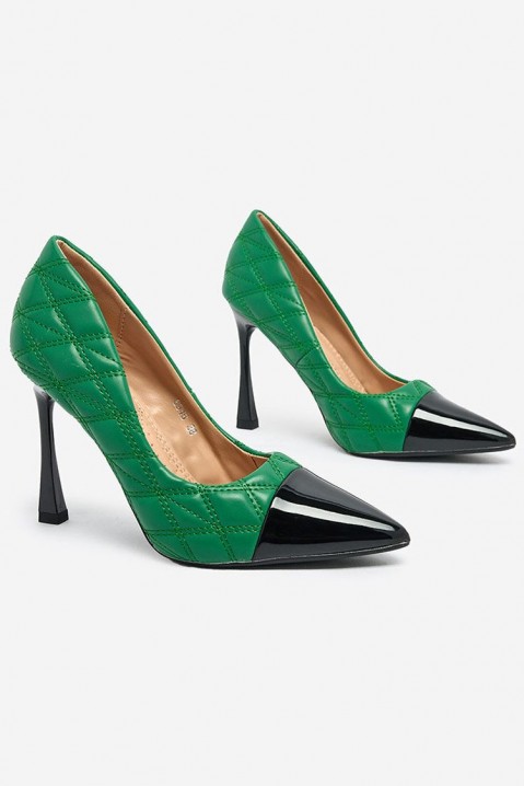 Женски чевли REFOHA GREEN, Боја: зелена, IVET.MK - Твојата онлајн продавница