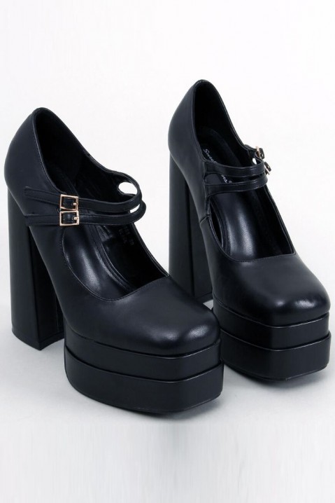 Женски чевли FREHEVA BLACK, Боја: црна, IVET.MK - Твојата онлајн продавница