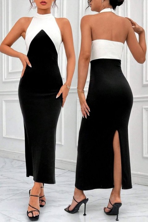 Фустан PAREDOLSA, Боја: црна и бела, IVET.MK - Твојата онлајн продавница