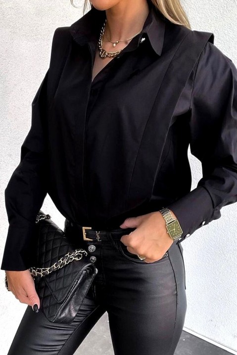 Женска кошула LORINESA BLACK, Боја: црна, IVET.MK - Твојата онлајн продавница