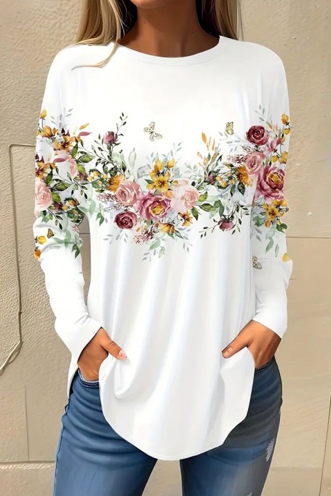 Женска блуза SURENDA, Боја: бела, IVET.MK - Твојата онлајн продавница